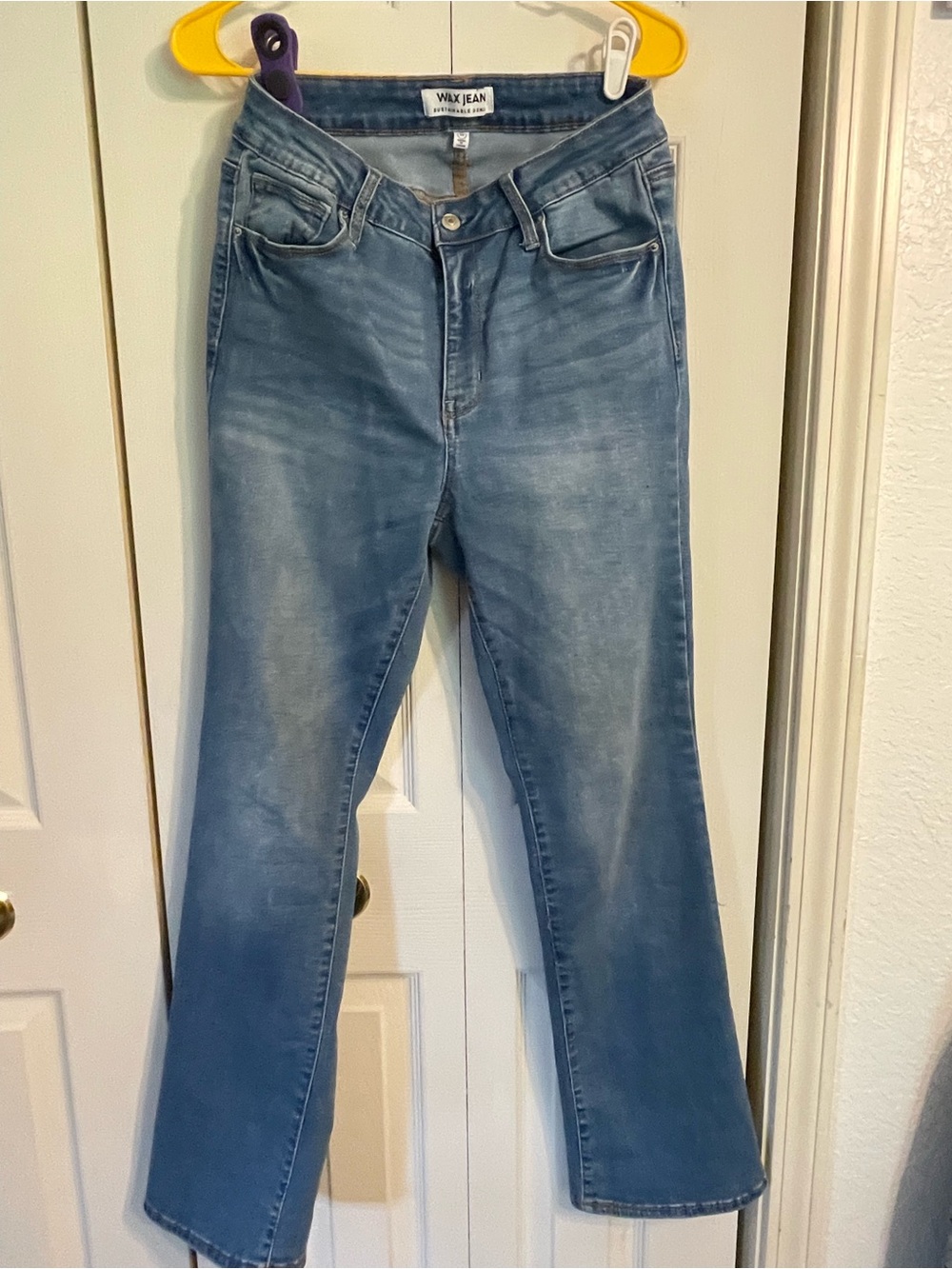 Wax Jean Light Blue Straight-Leg Jeans